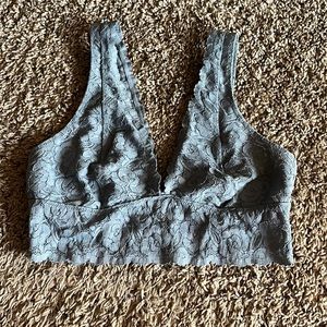 Baby blue bralette, great condition.
